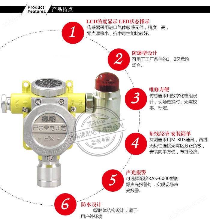 RBT-6000-ZLGMS型氣體探測器